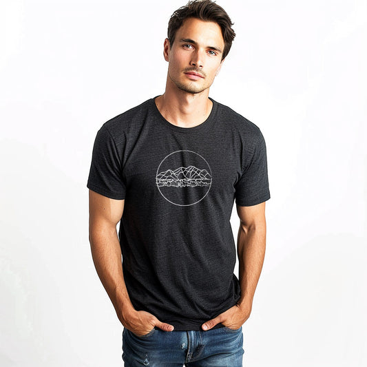 Classic Avila charcoal Short sleeve t-shirt